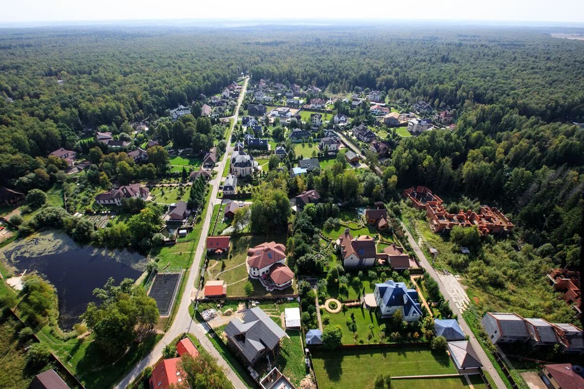 Поселок лесное московская область фото КП Лесное озеро - коттеджный поселок на Калужском шоссе от застройщика СтройИнве