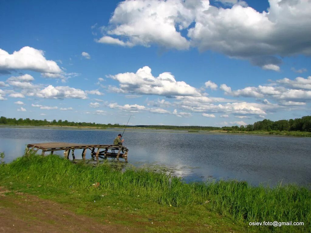 Поселок лесное тверской области фото Фото Лесное.Озеро в городе Лесное