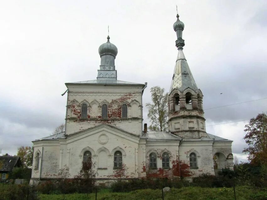 Поселок лесное тверской области фото Церковь Александра Невского, Алексейково (Лесной район), фотография. фасады севе