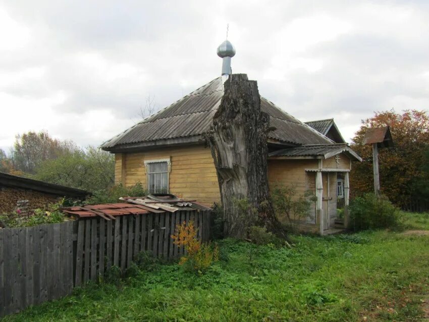 Поселок лесное тверской области фото Часовня Николая Чудотворца, Спирово (Лесной район), фотография. фасады