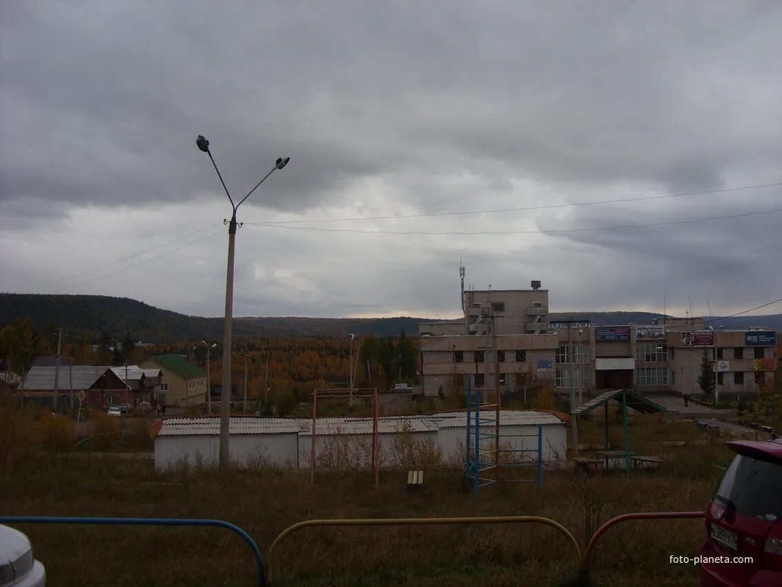 Поселок магистральный фото Центр поселка. Дворец культуры. Магистральный (ст. Киренга) Фотопланета