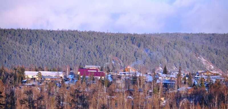 Поселок магистральный фото Природа Байкала МК-131. Вид из п. Магистральный.