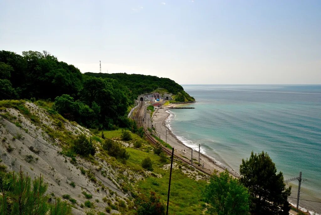 Поселок магри краснодарский край фото На электропоезде по побережью.Часть четвертая. Магри. Лазурный берег. Головинка 