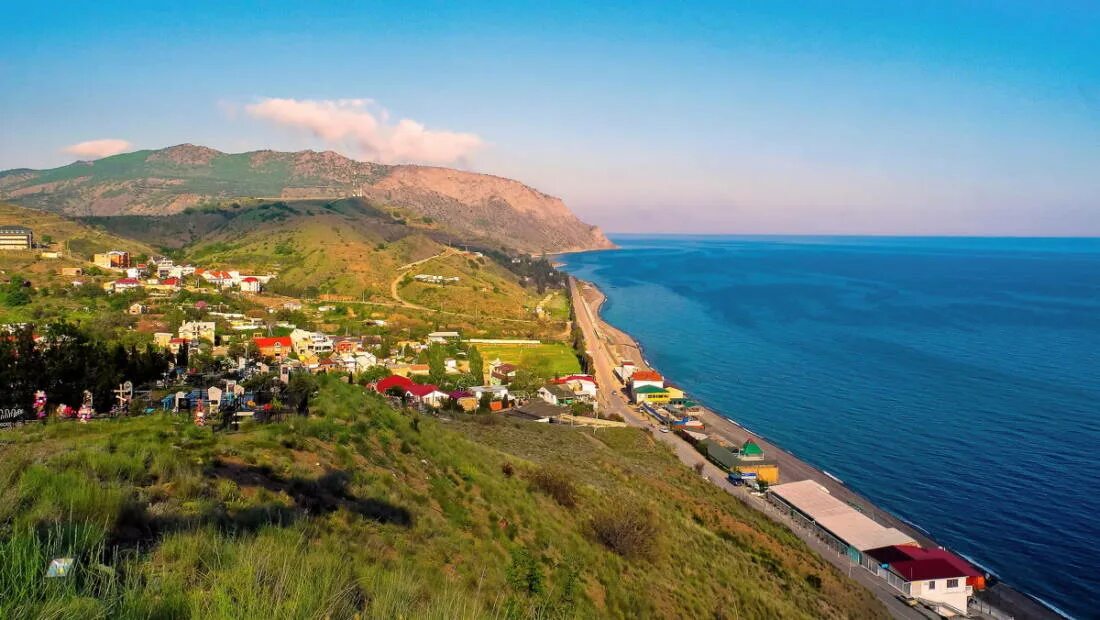 Поселок морское фото Крымские поселения
