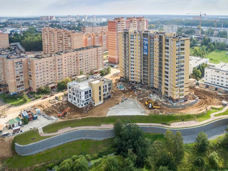 Поселок нахабино фото Купить квартиру в ЖК "Берег. Нахабино", цены на квартиры в ЖК "Берег. Нахабино" 