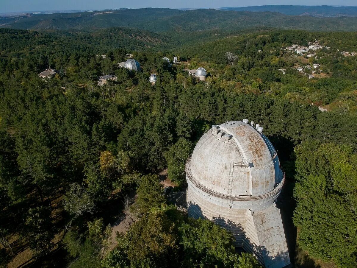 Поселок научный фото "Звёздное небо Крыма" - Что мне понравилось в астрономической обсерватории Kolod