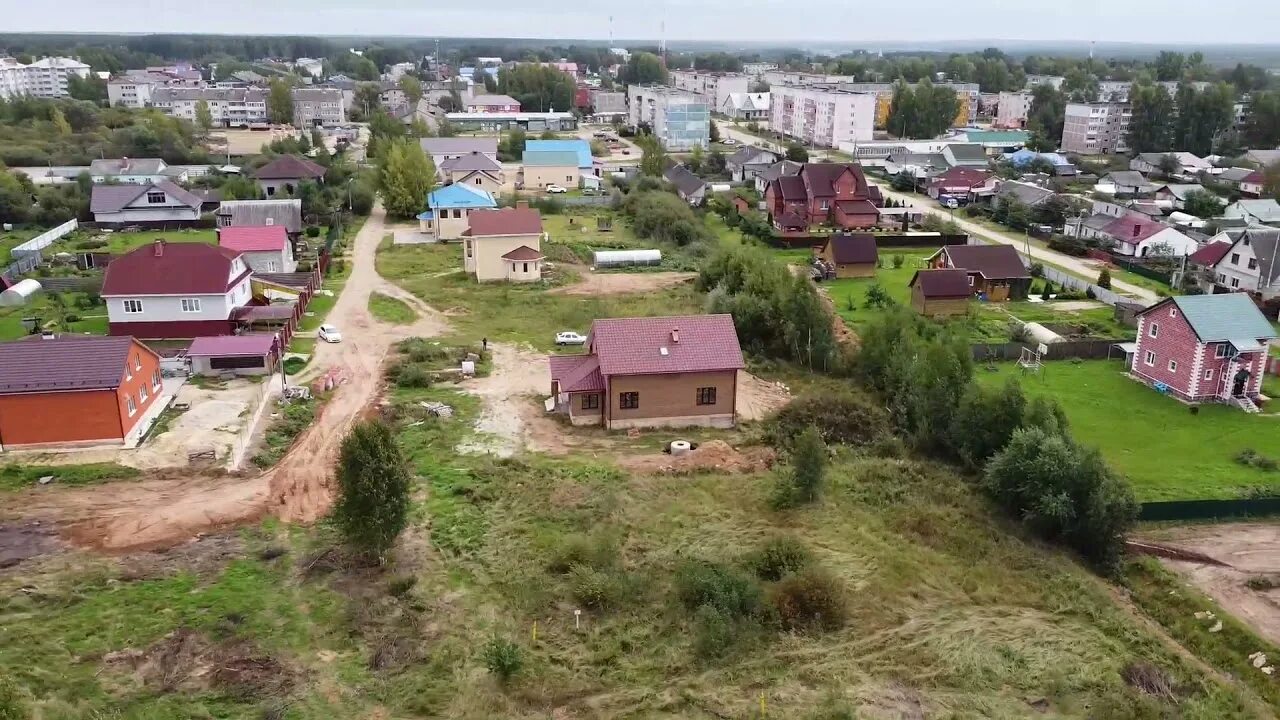 Поселок некрасовский фото Дом в Некрасовском районе, Ярославская обл. - YouTube