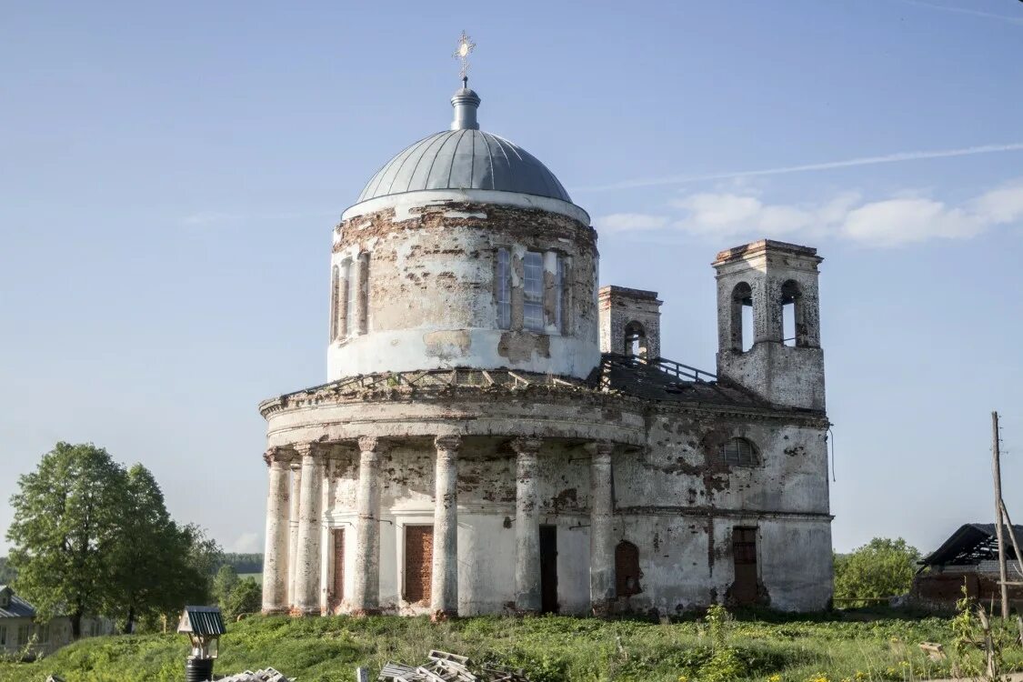 Поселок нижегородец нижегородская область фото Церковь Покрова Пресвятой Богородицы, Борисово-Покровское (Дальнеконстантиновски