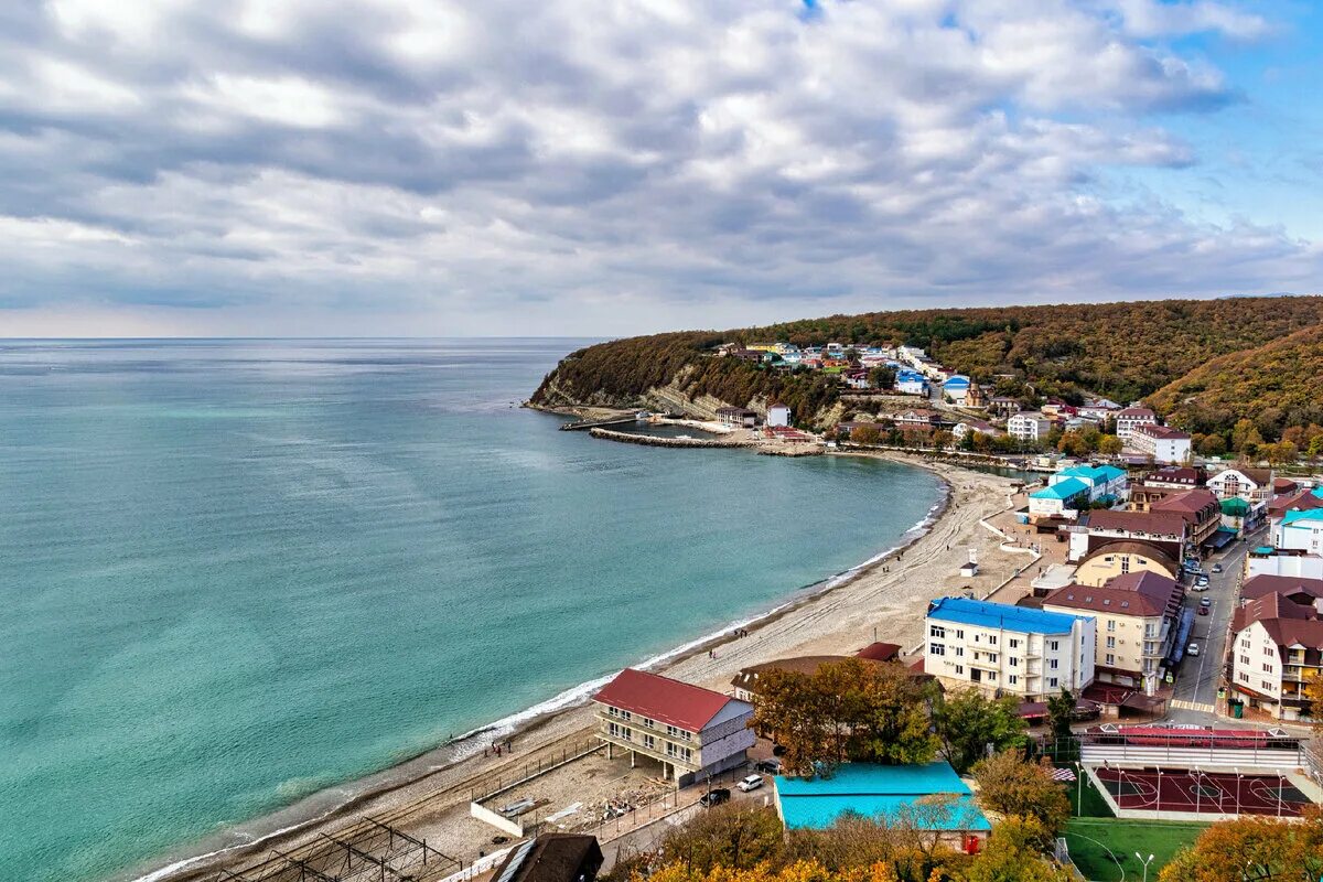 Поселок новомихайловский краснодарский фото Туапсинский район.Новомихайловский. Особенности отдыха в небольшом курортном пос