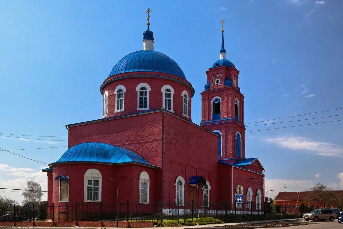 Поселок одоев тульской области фото Церковь Троицы Живоначальной, Одоев (Одоевский район), фотография. фасады