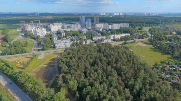 Поселок парголово санкт петербург фото НАШЕ ПАРГОЛОВО фото Максима Кузина. Фотография из альбома Район с высоты пичьего