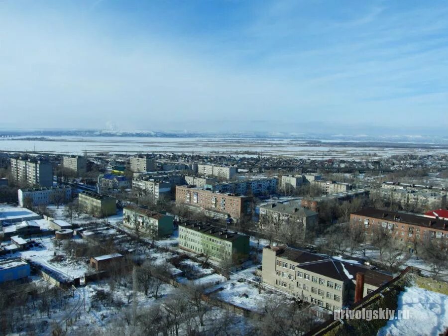 Поселок приволжский фото Приволжский с самой высокой точки посёлка - Приволжский