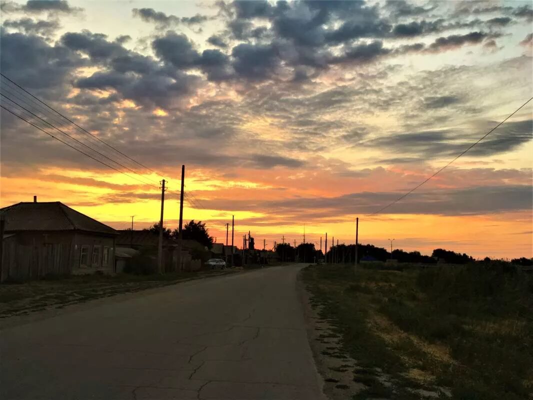 Поселок рассвет фото рассвет в деревне. / рассвет в деревне. / Фотография на PhotoGeek.ru