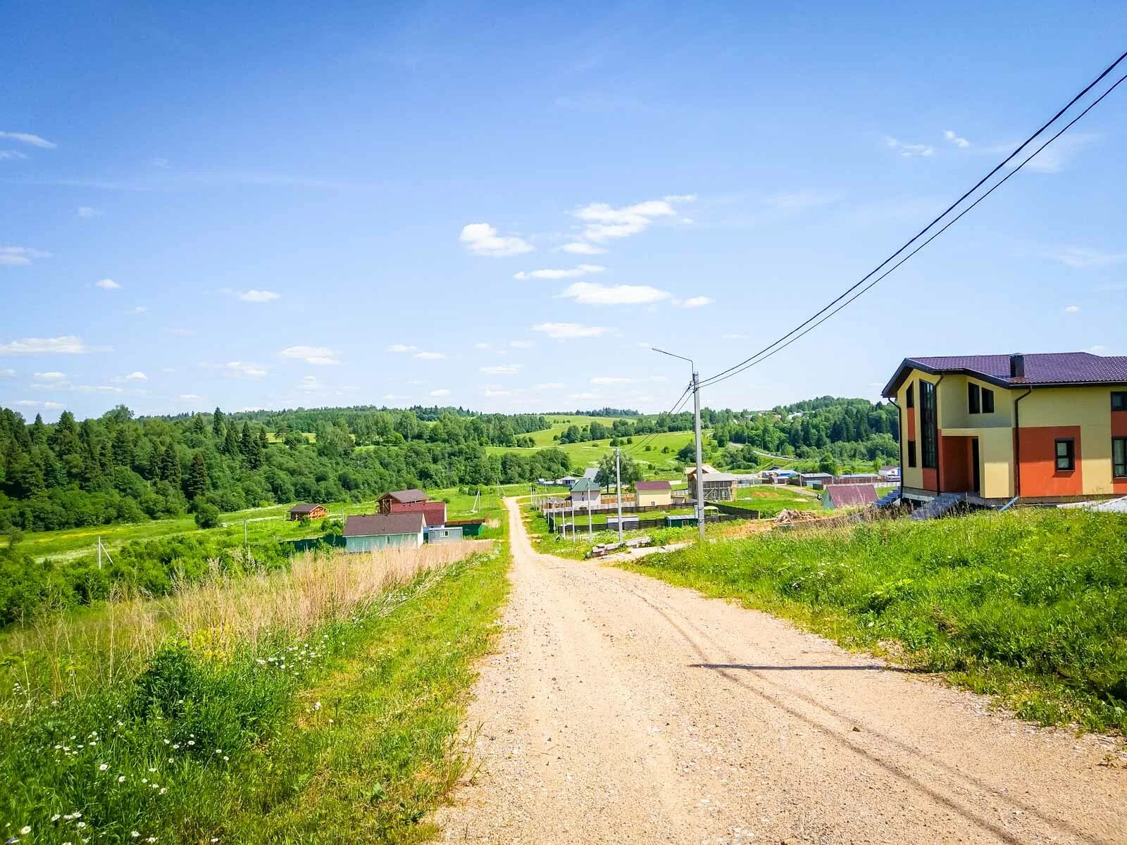 Поселок речной фото Фотогалерея земельных участков коттеджного поселка Речная долина в Дмитрове, в 2