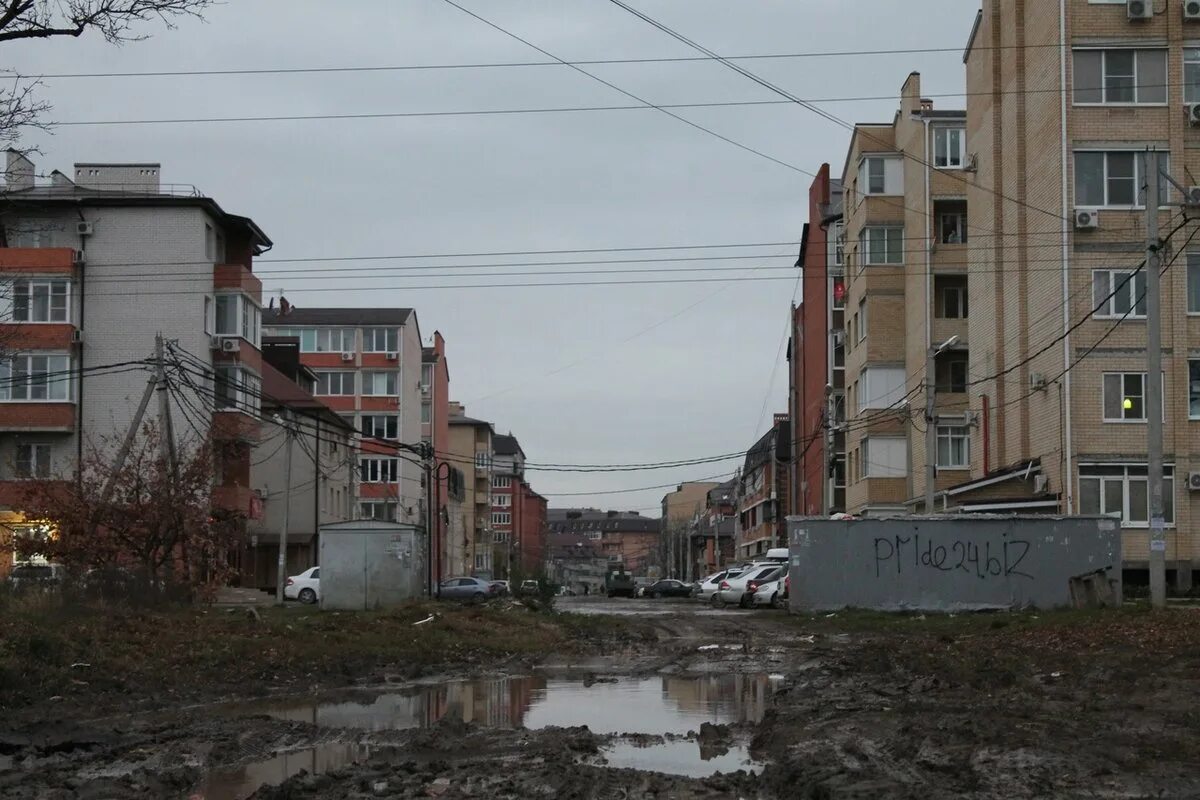 Поселок российский фото Краснодар, Измаильская улица - Проект Общественной организации Убитые Дороги"Дор