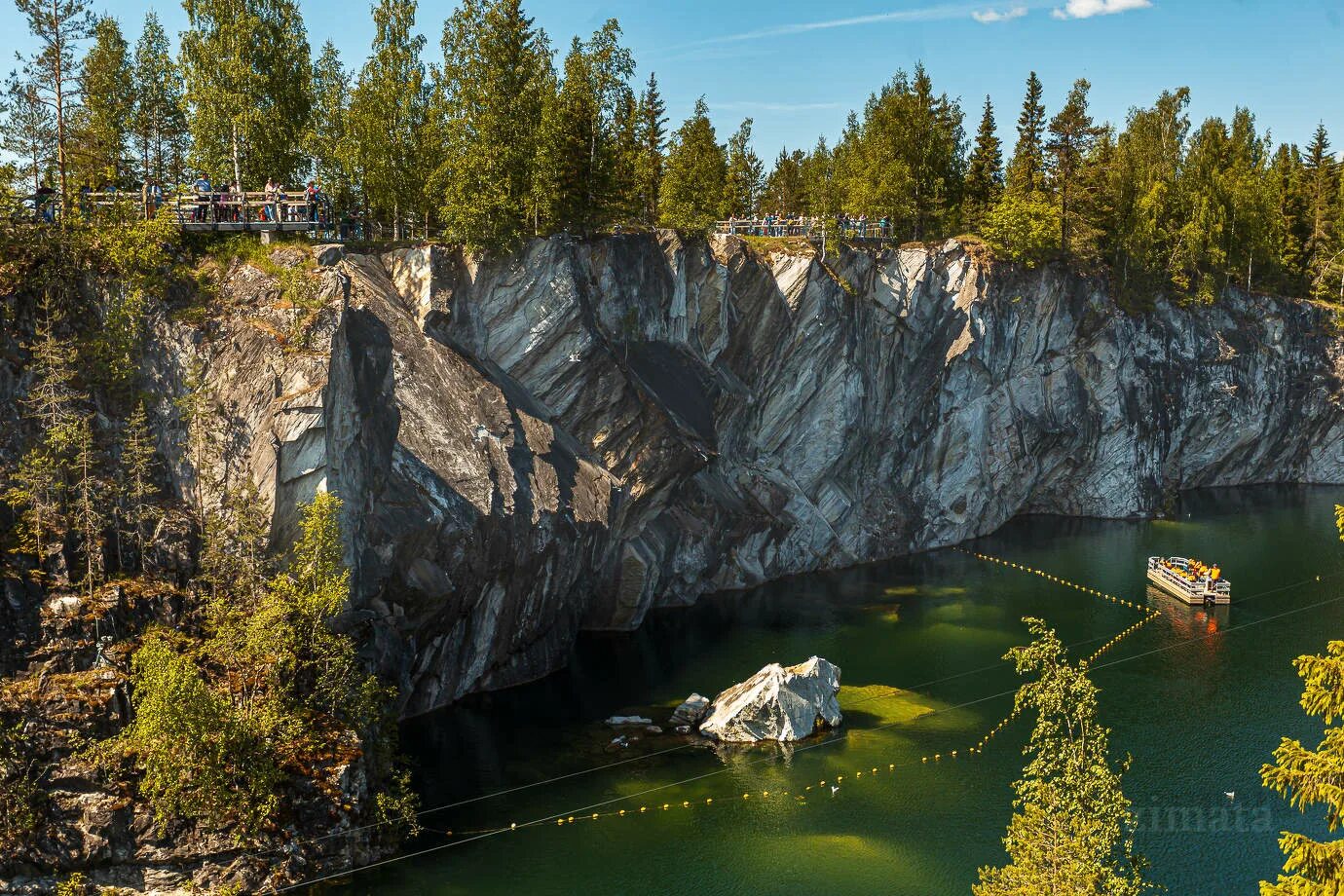 Поселок рускеала фото Мраморный каньон / Рускеала, Карелия