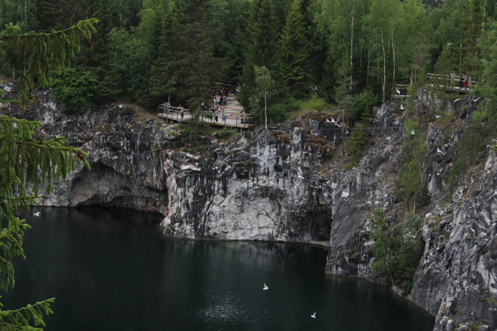 Поселок рускеала карелия фото Городской хетч в Карелии. Белые мосты и Рускеала. Ч.3 - Skoda Fabia Mk2, 1,6 л, 