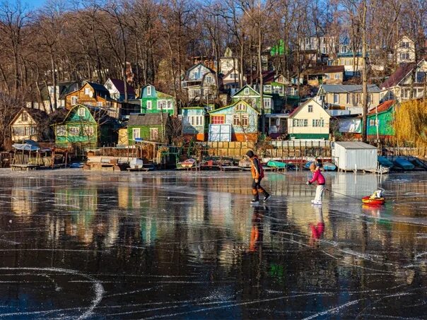 Поселок рыбачий воронеж фото осень Поселок воронеж