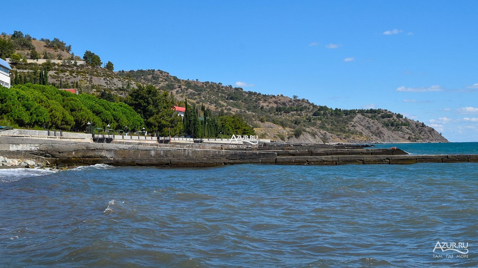 Поселок сатера крым фото Фотогалерея Посёлок Сатера в Алушта Фото на сайте Azur.ru