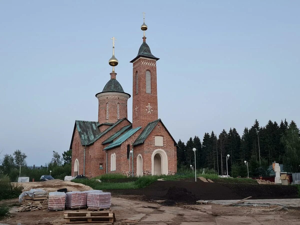 Поселок шаховская московской области фото Всехсвятская церковь Шаховская Культурный туризм