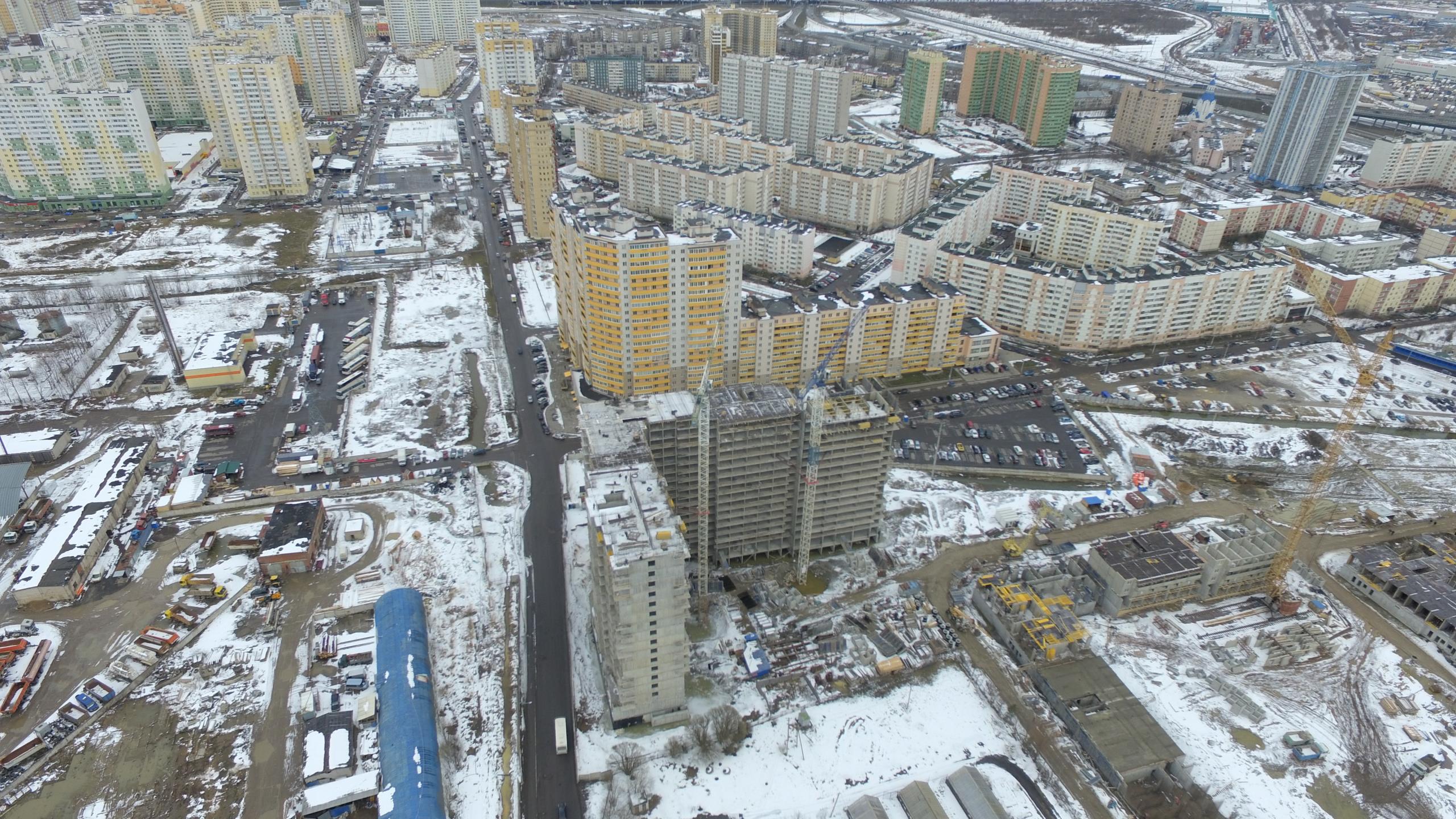 Поселок шушары санкт петербург фото Ход строительства ЖК Шушары в Санкт-Петербурге Pronovostroy