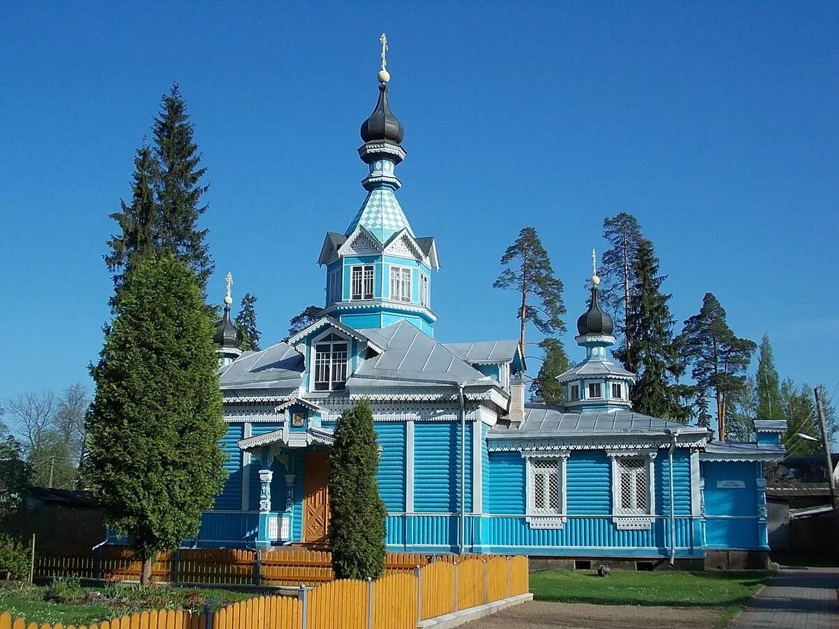 Поселок сиверский фото Паломничество в Сиверский, храм апостолов Петра и Павла - Азбука паломника