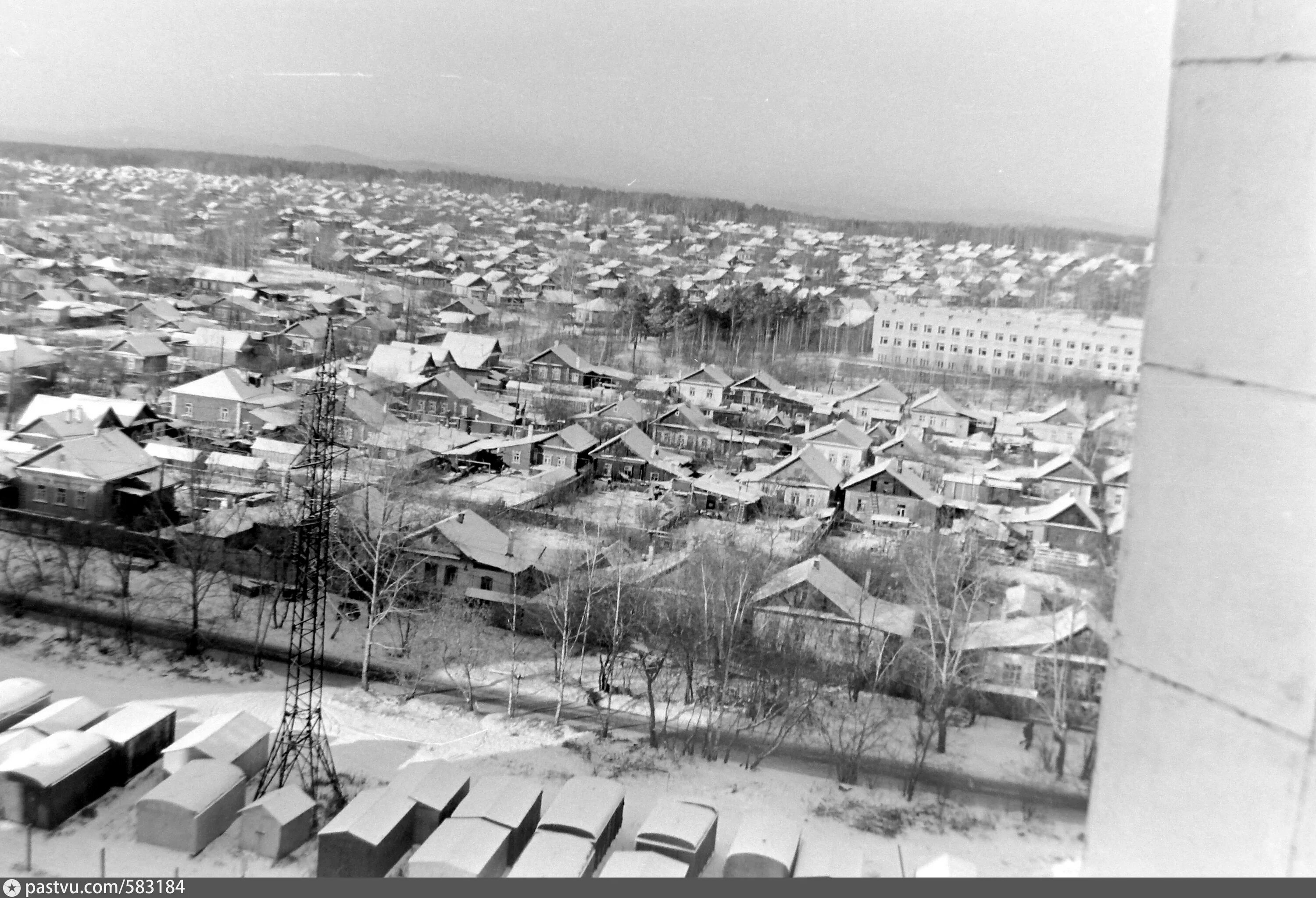 Поселок сортировочный ул путейская старые фото Вид на поселок Семь Ключей - Retro photos