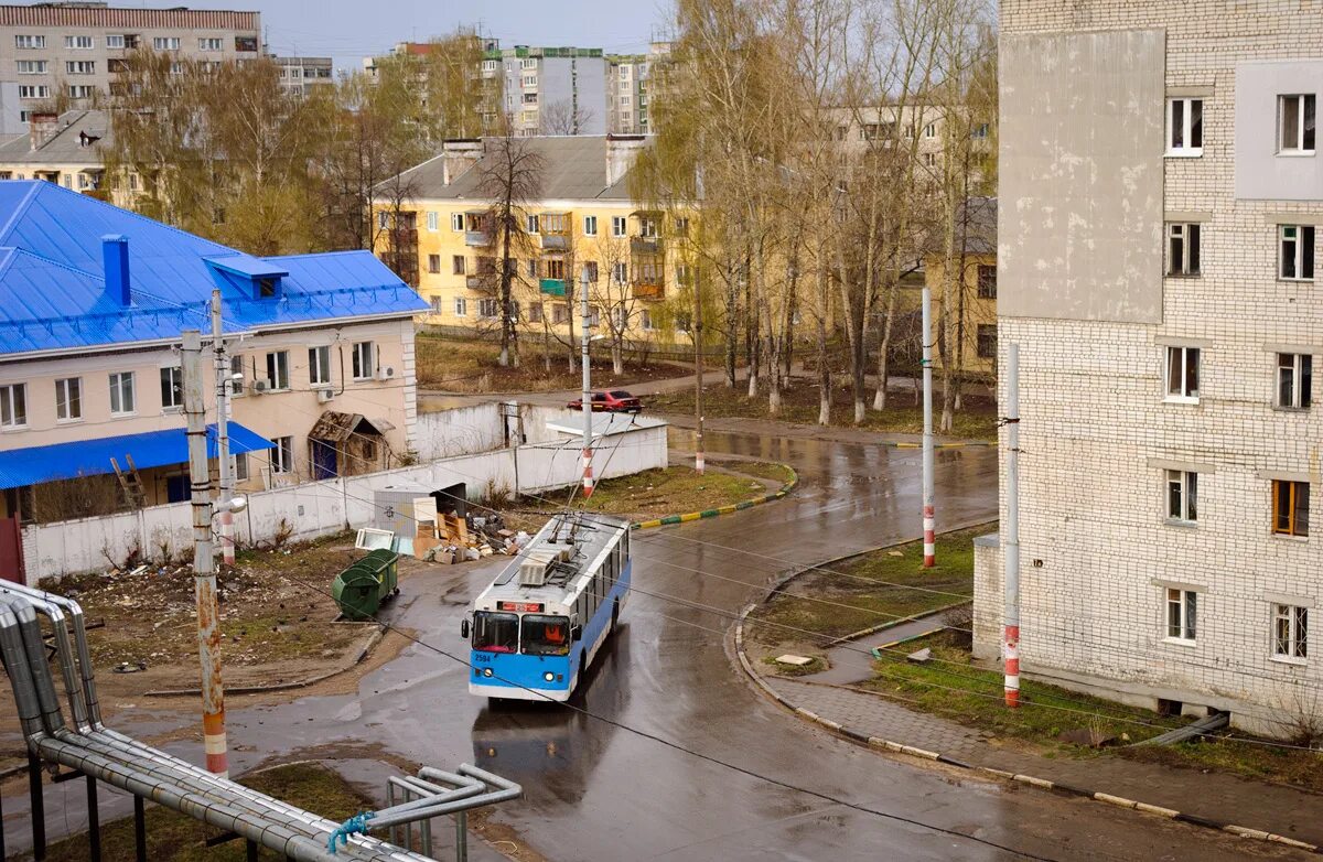 Поселок сортировочный ул путейская старые фото Нижний Новгород, Нижтролл (ЗиУ-682Г) № 2594 - Фото - Городской электротранспорт