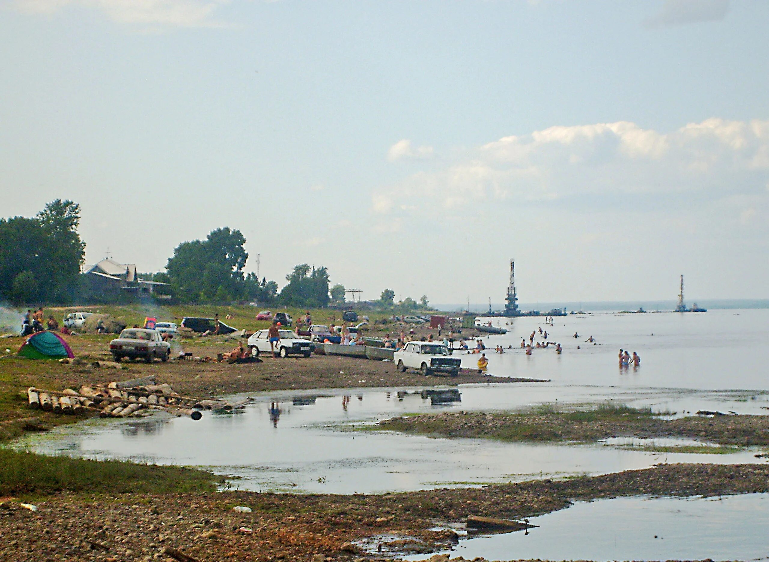 Поселок стрелка фото Стрелка ангара