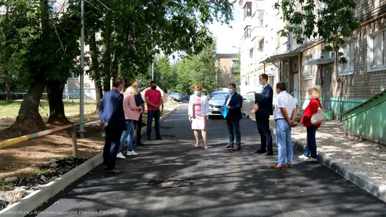 Поселок строитель рязань фото Елена Сорокина: "Впервые помимо благоустройства территории дворов выполняется ре