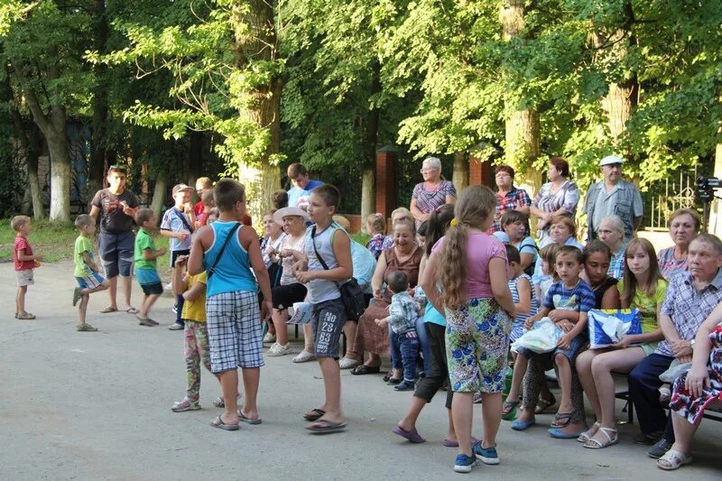 Поселок строитель рязань фото Праздник двора в поселке Строитель, 04.08.2016