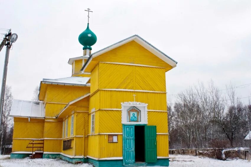 Поселок суда фото Церковь Сергия Шухтомского, Суда (Череповецкий район), фотография. фасады