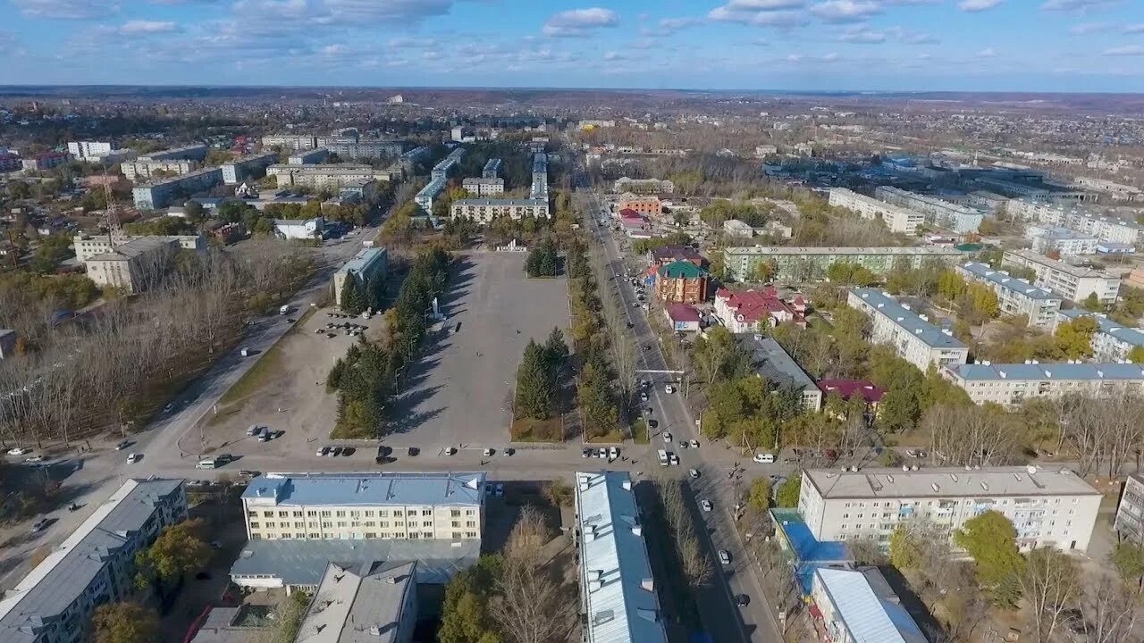 Поселок свободный фото Г. Свободный, осень 2017, взгляд с высоты. - YouTube