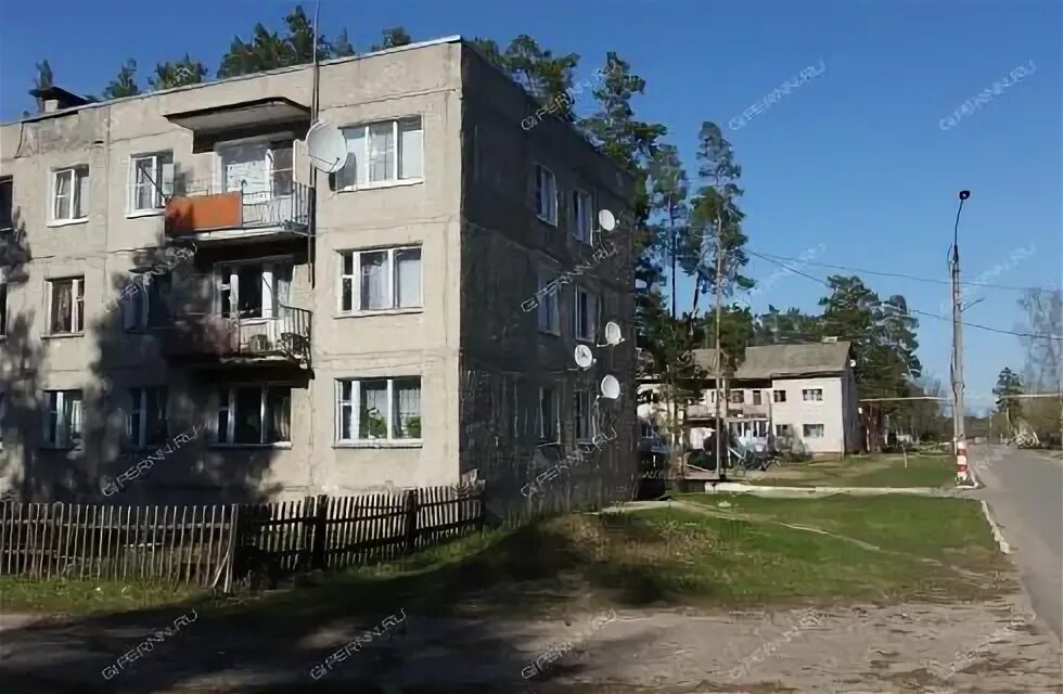 Поселок центральный нижегородская область фото Купить 1 комнатную квартиру на Комсомольской улице дом 11 в Центральном рабочем 