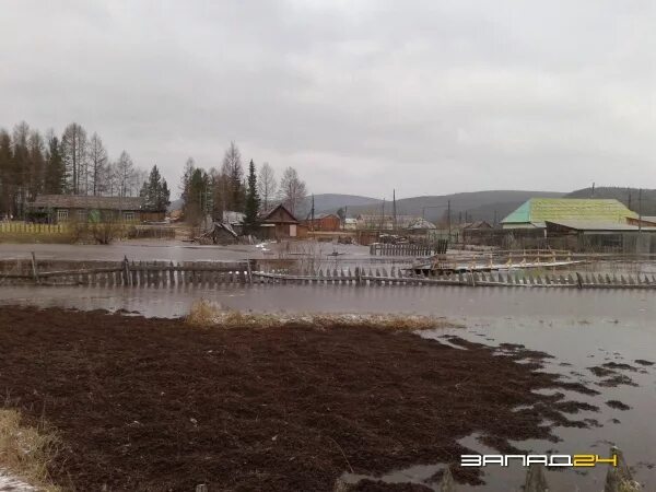 Поселок тея фото В поселке Тея остаются подтопленными шесть жилых домов " Запад24