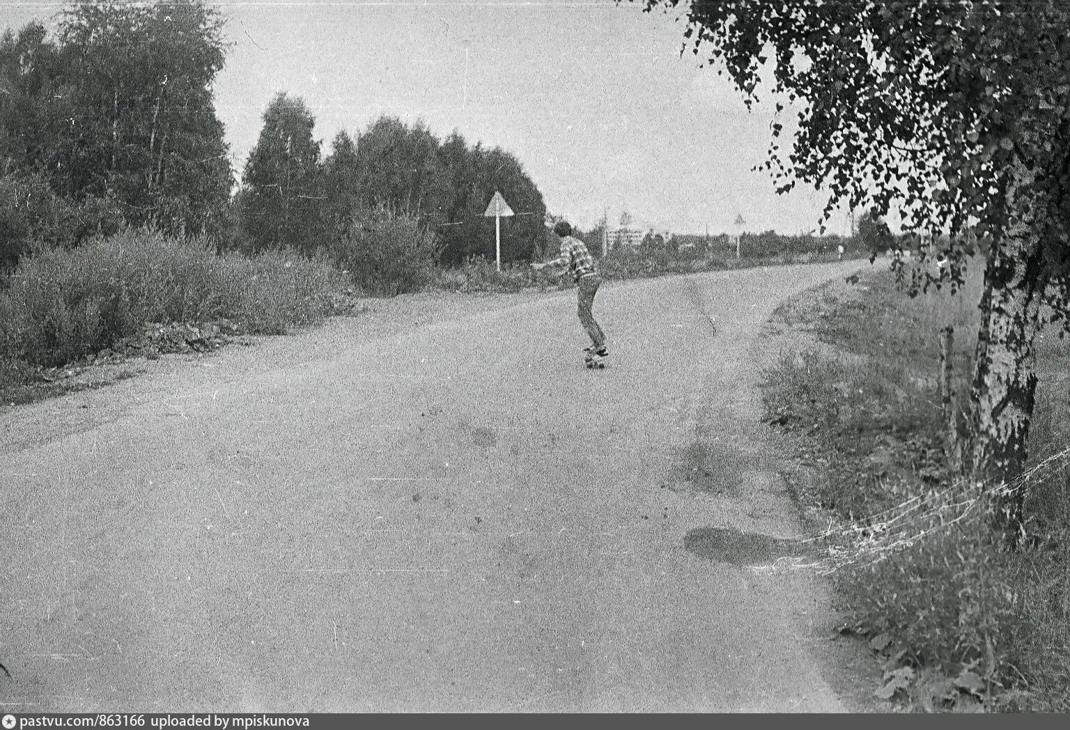 Поселок толстопальцево фото военного времени Толстопальцево. Улица Ленина - Retro photos