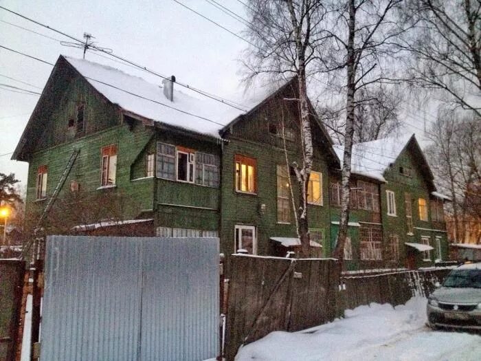 Поселок томилино фото ул. Хомякова, 19 - Томилино деревянное, многоквартирный жилой дом, строение 1933