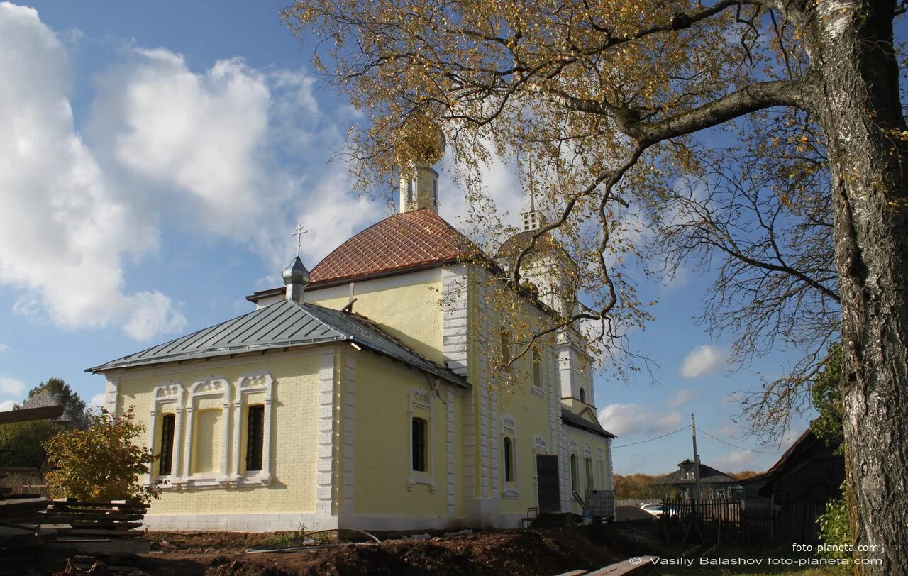 Поселок троицкий фото Церковь Николая Чудотворца в Троицко-Никольском Троицко-Никольское Фотопланета