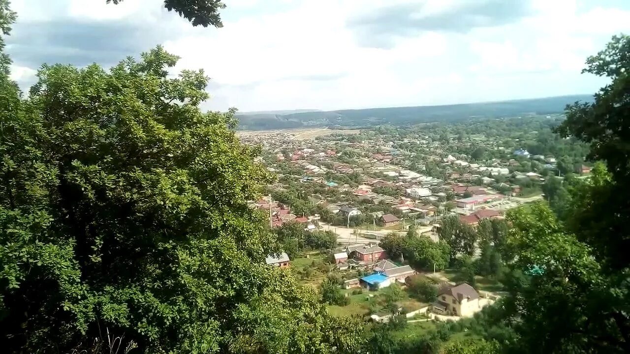 Поселок тульский майкопский район фото Панорама поселка Краснооктябрьский Майкопского района Республики Адыгея - YouTub