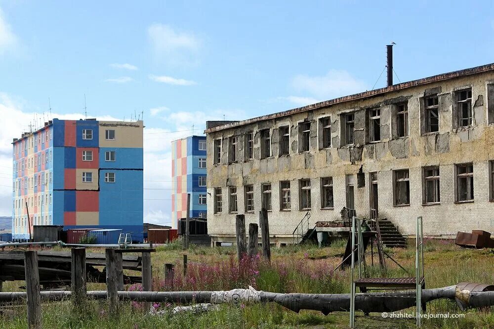 Поселок угольные копи фото Заброшенные дома Чукотки. Угольные Копи ЖЖитель: путешествия и авиация Дзен