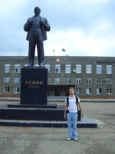 Поселок усть ордынский иркутская область фото усть-ордынский ленин \ lenin at ust-orda Alexey Sidorenko Flickr