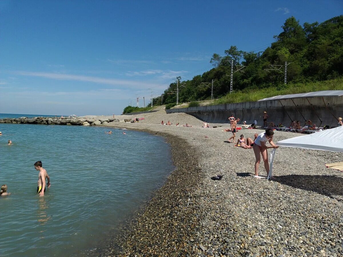 Поселок вардане сочи фото поселка и пляжа Отдых в Сочи: Лоо, Вардане. Мои впечатления Сундук с рассказами Дзен