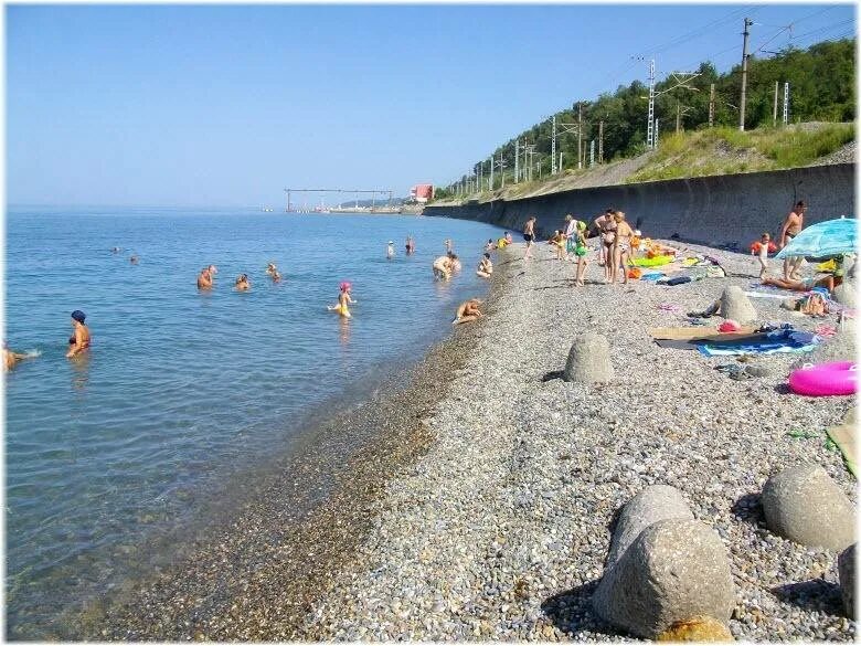 Поселок вардане сочи фото поселка и пляжа Вардане, Пляж, Атмосфера - Сочи - Tabler