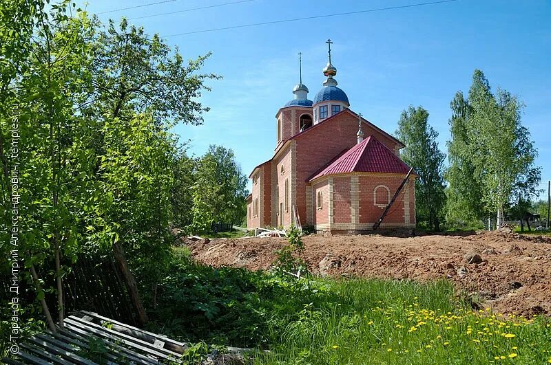 Поселок ветлужский фото Нижегородская область Краснобаковский район Ветлужский Церковь Михаила Архангела