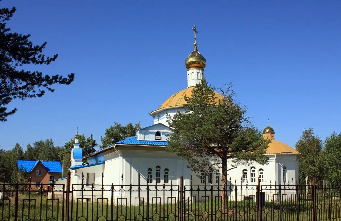 Поселок водный фото Церковь Николая Чудотворца, Водный (Ухта, город), фотография. фасады Вид с восто