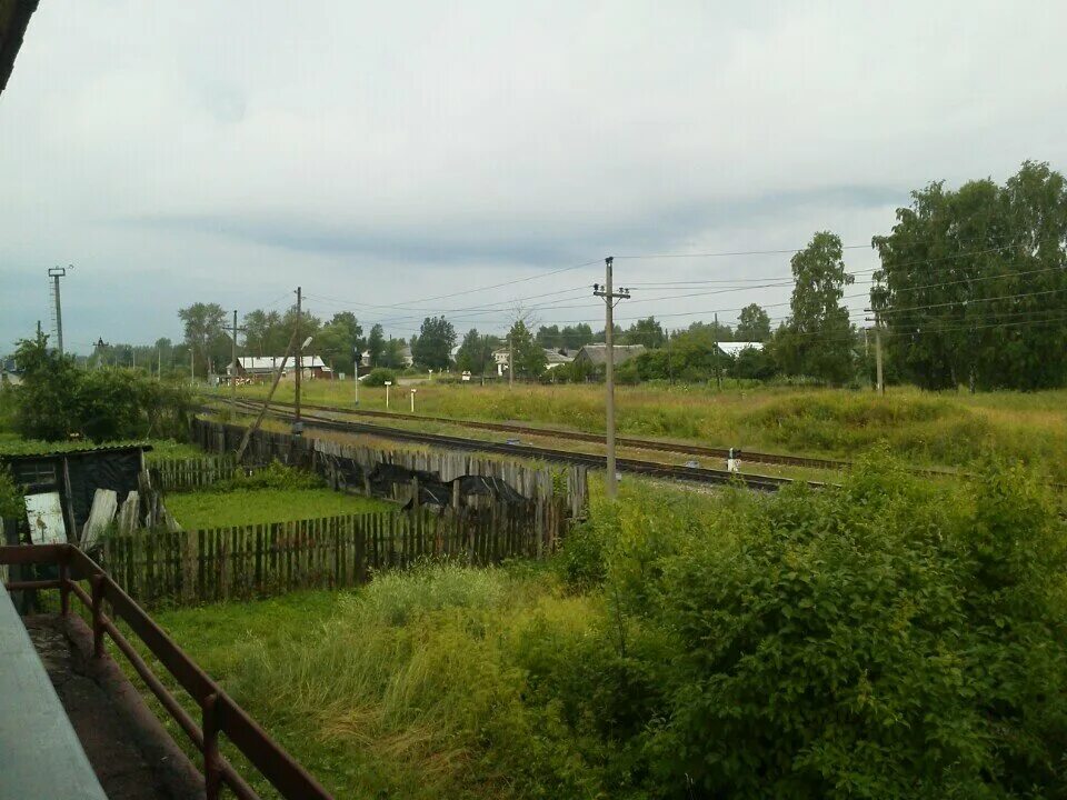 Поселок волга фото Zheleznodorozhnaya stantsiya Volga, railroad station, Russia, posyolok Volga, ul