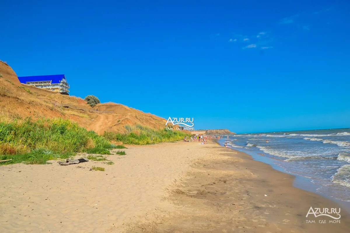 Поселок волна краснодарский фото Пляжи посёлка Волна, Темрюкский район