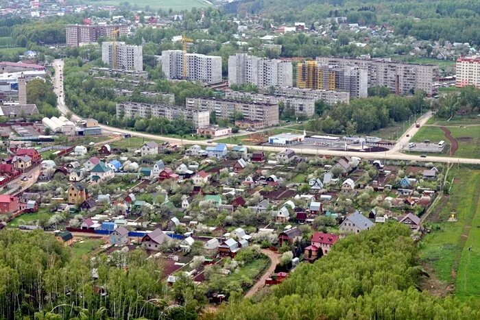 Поселок володарского московская область фото Володарское с высоты Московская область