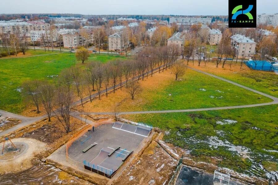 Поселок восточный москва фото Скейт парк в поселке Восточный, Москва - FK-ramps