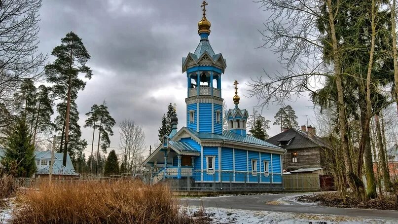 Поселок вырица ленинградская область фото Храм Петра и Павла, Сиверская, Ленинградская область 2024 Российские просторы ВК